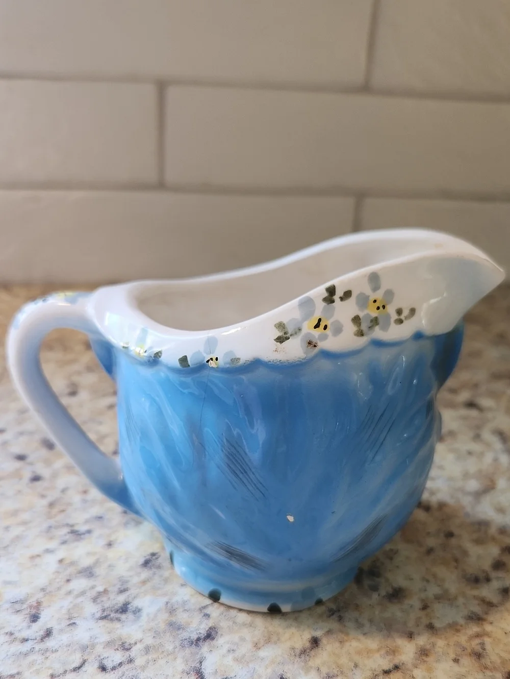 Vintage Collectible Miss Priss Cookie Jar, Tea Pot And Creamer